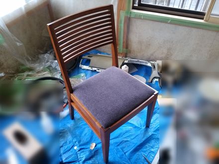 ダイニングチェア脚折れの補修